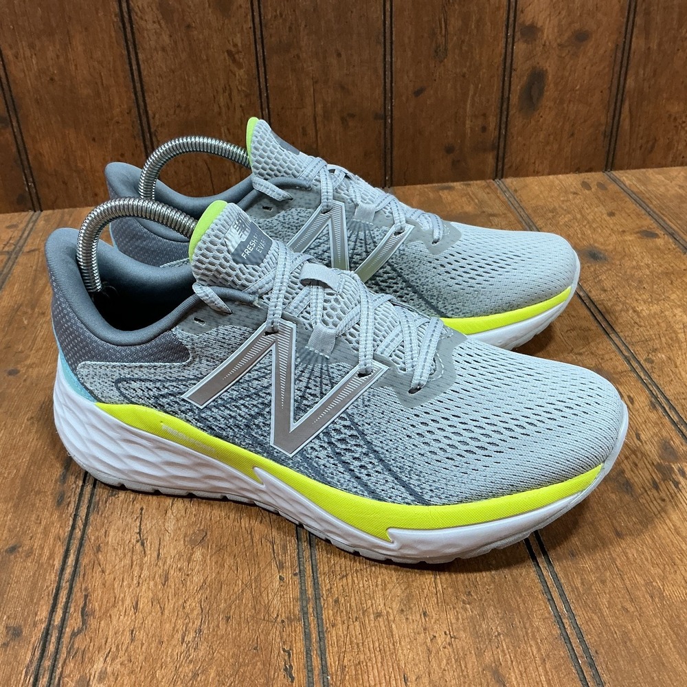 New Balance Fresh Foam Arishi v4 Grey Volt Running Shoes Women's Size 9.5 B